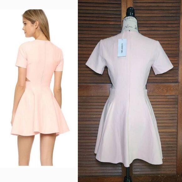 Elizabeth and James Leonie Cutout Ponte Mini Dress - Picture 3 of 14